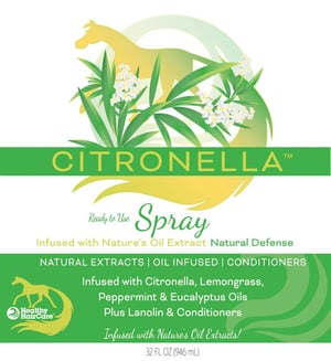 Healthy Hair Care Citronella Spray 32oz - Vision Saddlery