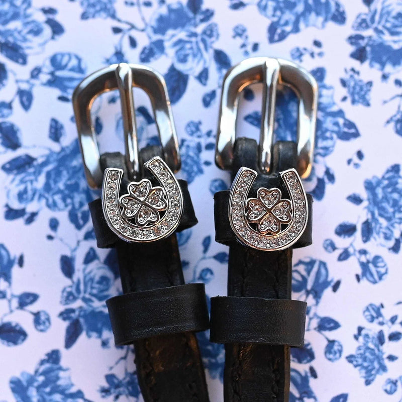 ManeJane Spur Straps with Charm - VARIOUS PATTERNS - Vision Saddlery