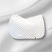 Hansen High Profile Jumper Saddle Pad White/ White - Vision Saddlery