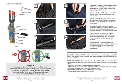 FreeJump AIRBAG Air Safety Vest - Vision Saddlery