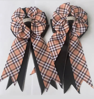 My Barn Child Show Bows - Burberry - Vision Saddlery