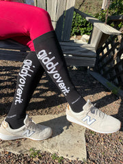 Bad Horse "giddyoverit" Boot Socks - Vision Saddlery