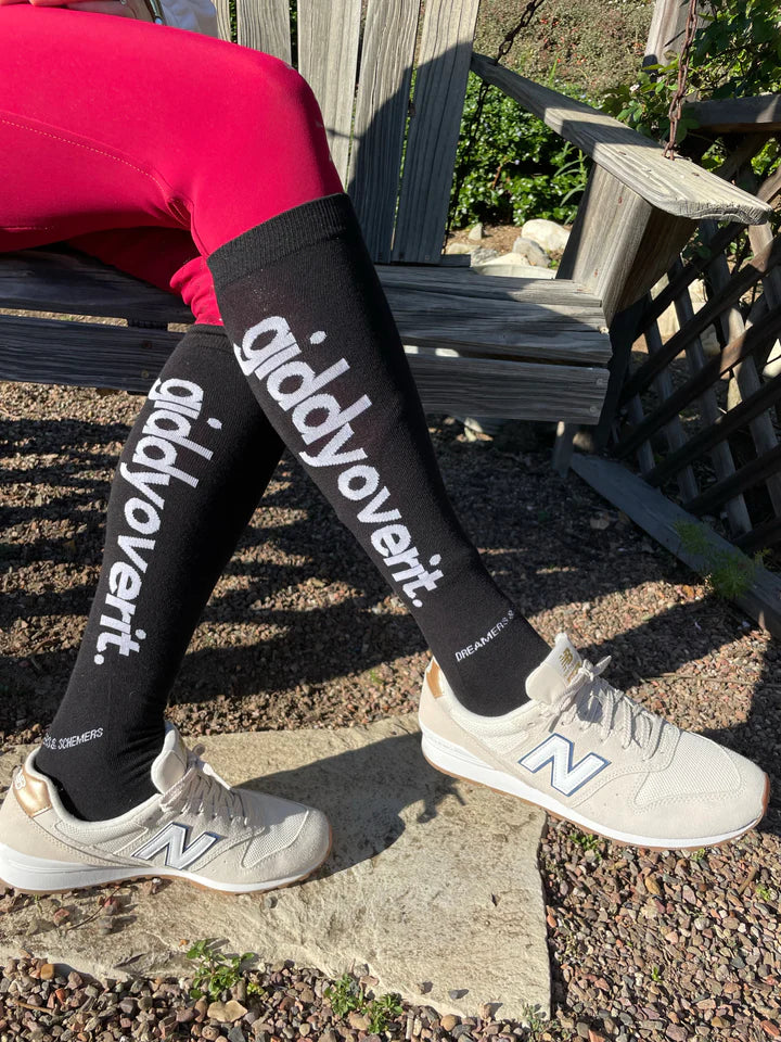 Bad Horse "giddyoverit" Boot Socks - Vision Saddlery