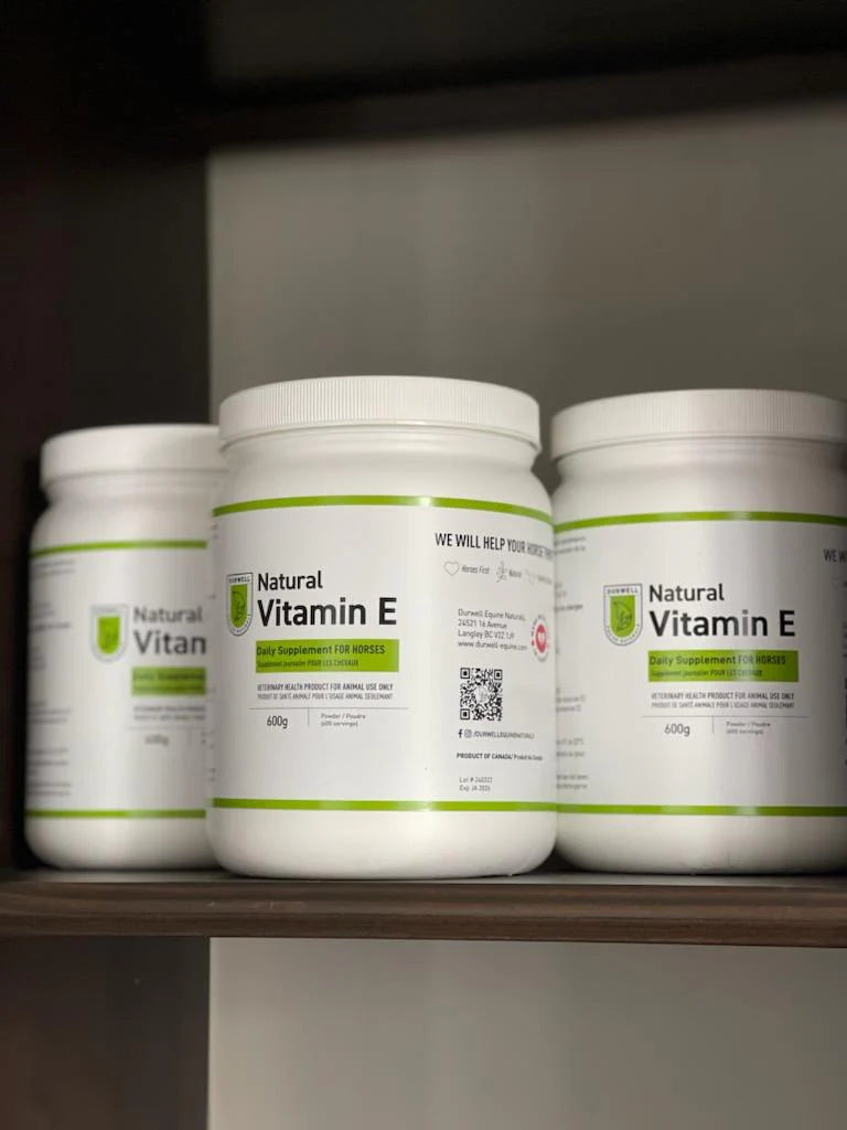 Durwell  Equine Naturals Vitamin E - 120g 🇨🇦 - Vision Saddlery