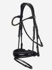 Lemieux Kudos Patent Dressage Bridle - BLACK - Vision Saddlery