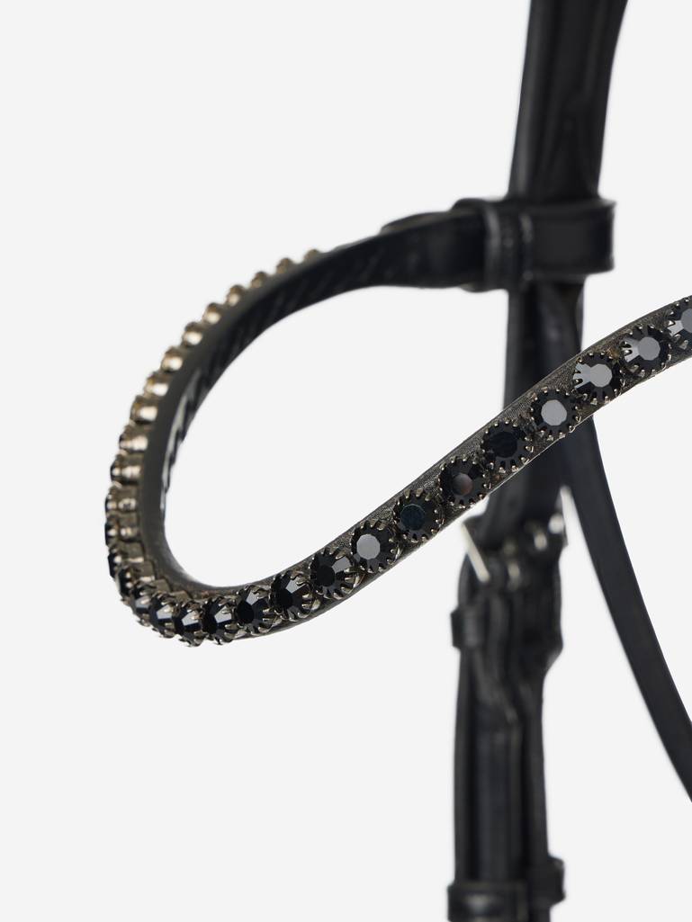 Lemieux Kudos Patent Dressage Bridle - BLACK - Vision Saddlery