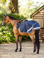 LeMieux Arika Waterproof Quarter Sheet - NAVY - Vision Saddlery