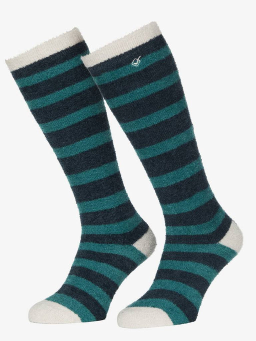 LeMieux Sophie Adult Fluffy Socks - SPRUCE - Vision Saddlery