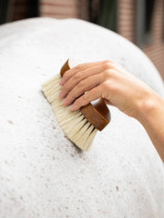 Lemieux Artisan Deep Clean Dandy Brush - Brown - Vision Saddlery