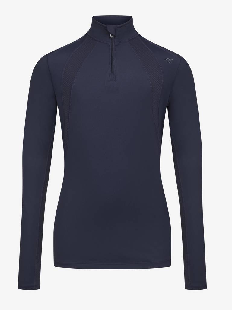 LeMieux Young Rider Mia Mesh Base Layer - NAVY - Vision Saddlery