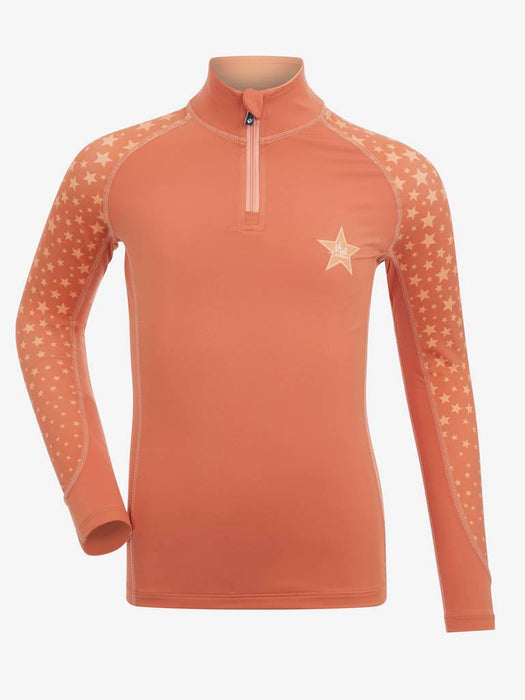 LeMieux Mini Long Sleeve Base Layer - APRICOT - Vision Saddlery