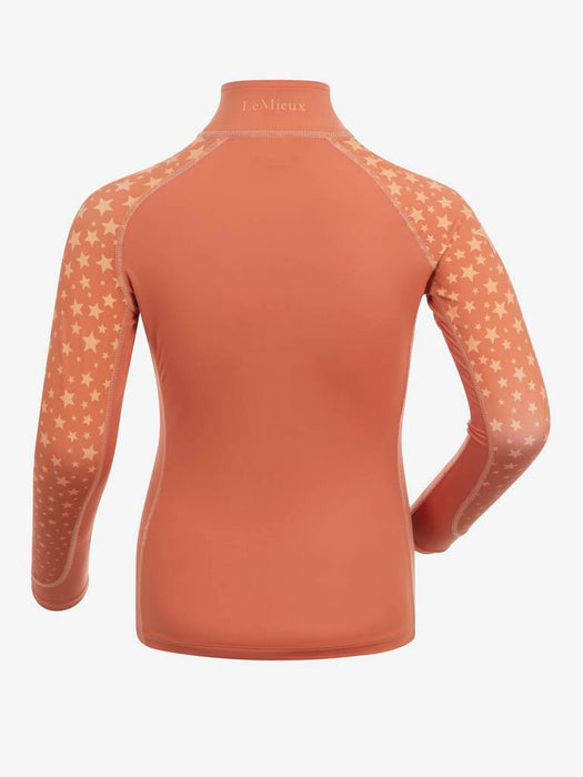 LeMieux Mini Long Sleeve Base Layer - APRICOT - Vision Saddlery