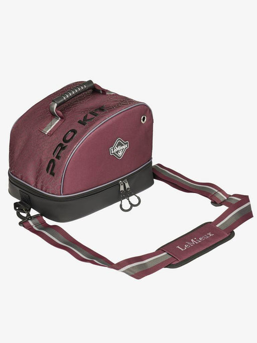 Lemieux Elite Pro Hat Box - BURGUNDY - Vision Saddlery