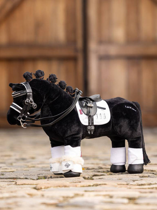 Lemieux Toy Pony Dressage Over Reach Boots - White