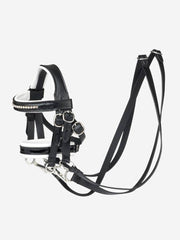 Lemieux Toy Pony Double Bridle - Black - Vision Saddlery