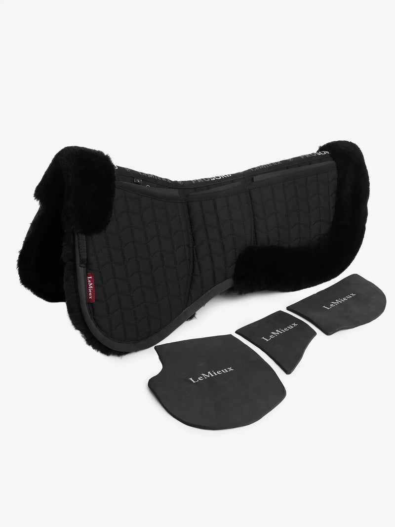 LeMieux Merino+ ProSorb 3 Pocket Half Pad - Vision Saddlery