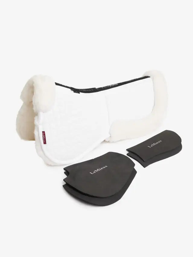 LeMieux Merino ProSorb 2 Pocket Half Pad - 2 Colours - Vision Saddlery