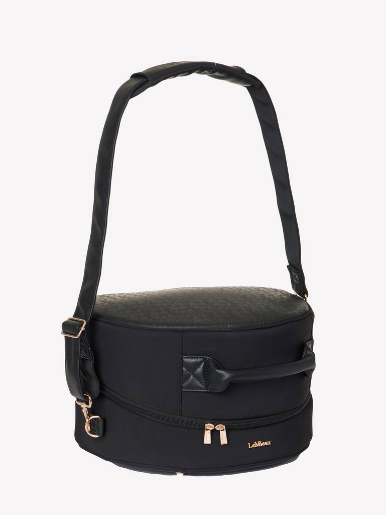 LeMieux LUXE Helmet Bag - BLACK - Vision Saddlery