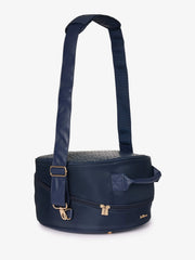 LeMieux Luxe Helmet Bag - NAVY - Vision Saddlery