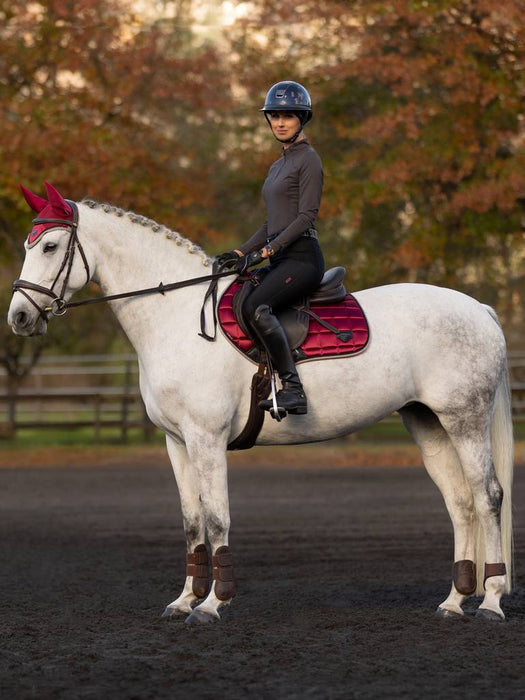 LeMieux Loire Close Contact Saddle Pad - EMBER