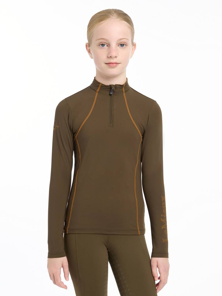 CLEARANCE LeMieux Young Rider Long Sleeve Base Layer - ALPINE - Vision Saddlery