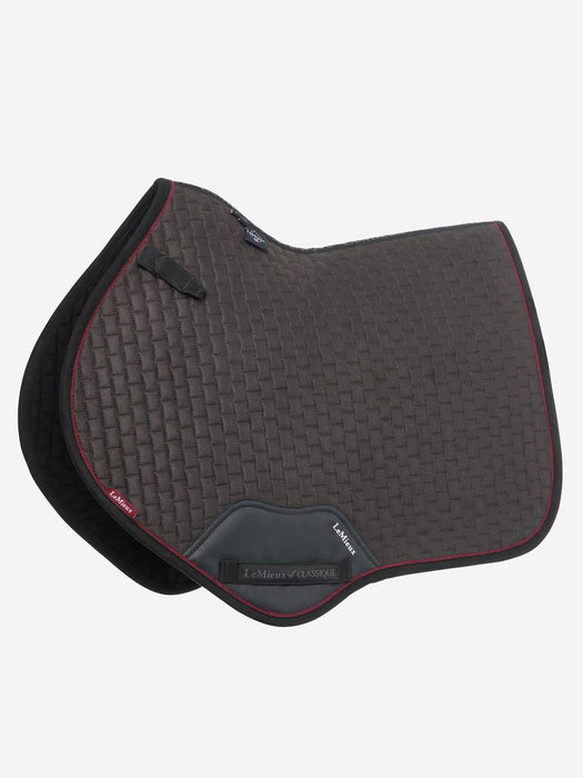 LeMieux Suede Close Contact Saddle Pad - CINDER