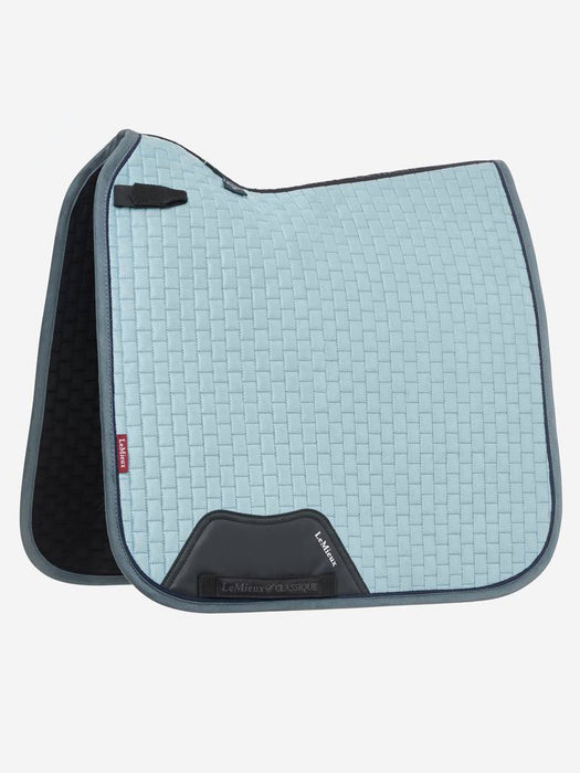 LeMieux Suede Dressage Saddle Pad - GLACIER