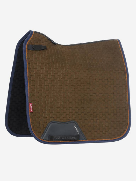 LeMieux Suede Dressage Saddle Pad - ALPINE