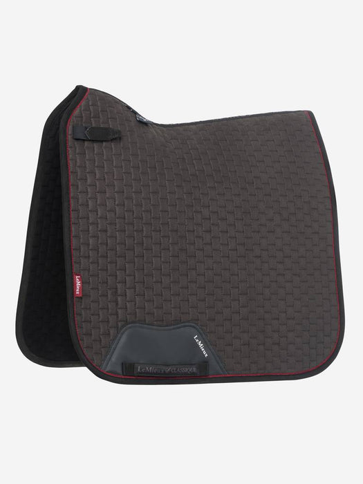 LeMieux Suede Dressage Saddle Pad - CINDER