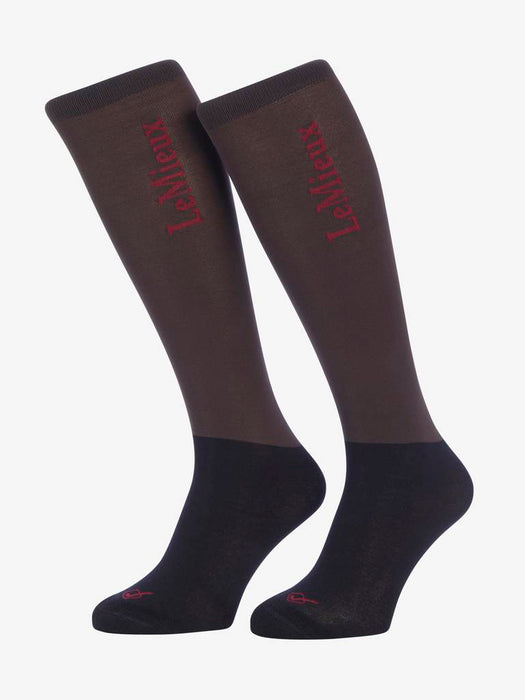 LeMieux Competition Socks (Twin Pack) - FALL COLOURS