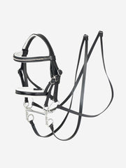 Lemieux Hobby Horse Double Bridle - Black - Vision Saddlery
