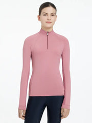 CLEARANCE-LeMieux Young Rider Hope Lightweight Base Layer - PEONY - Vision Saddlery