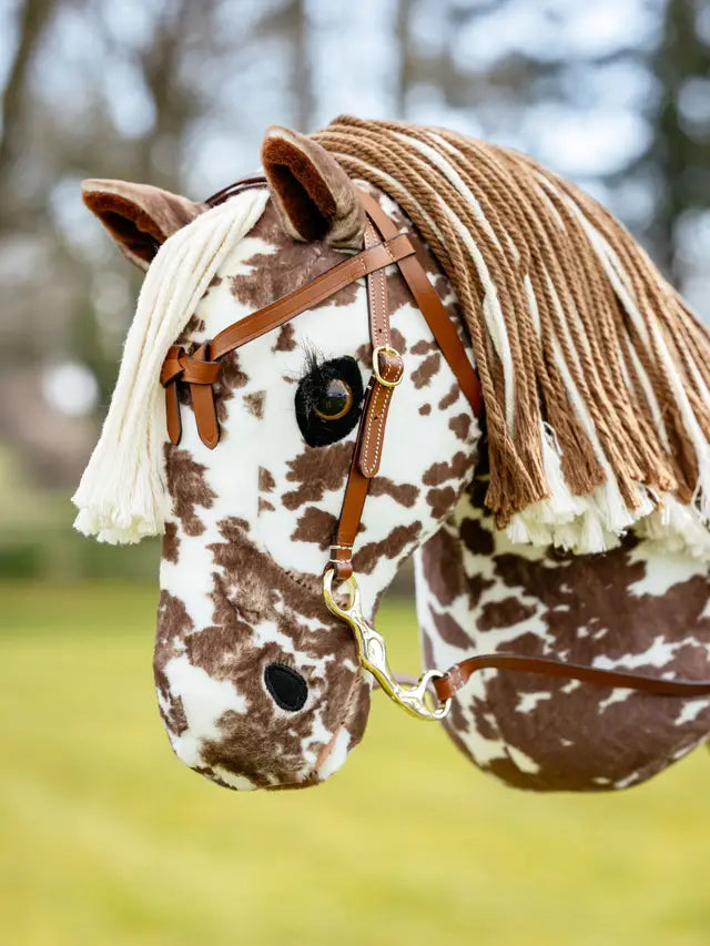 LeMieux Hobby Horse Western Bridle - TAN - Vision Saddlery