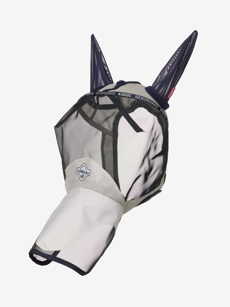 Lemieux Kudos AeroGuard Full Fly Mask Navy