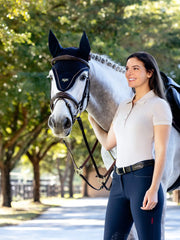 Lemieux Puissance Fly Hood - Navy - Vision Saddlery