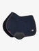 Lemieux Puissance Suede Close Contact Pad - Navy - Vision Saddlery