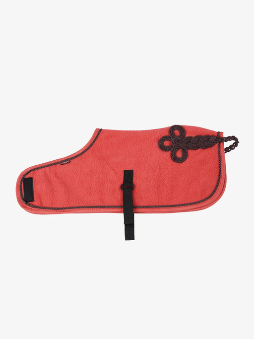 LeMieux Toy Pony Rug in cranberry color, soft fabric toy horse for children, designed for play and cuddling.