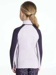 LeMieux MINI Long Sleeve Base Layer - LILAC - Vision Saddlery