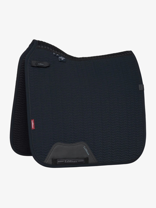 LeMieux Essence Dressage Saddle Pad- Black - Vision Saddlery
