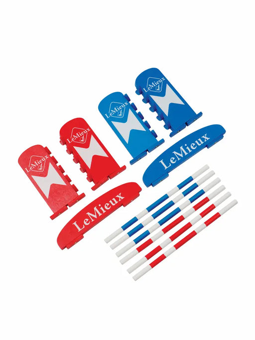 LeMieux Toy Pony Jump Set- Benetton/Chilli/White - Vision Saddlery