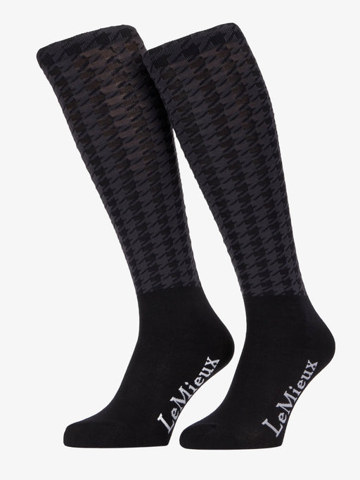 LeMieux Aspen Houndstooth Sock - Vision Saddlery