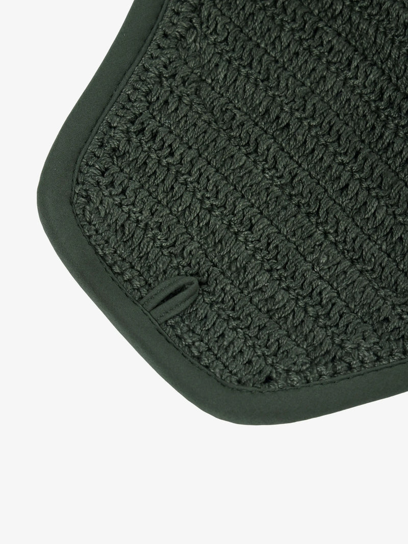 *CLEARANCE* LeMieux Acoustic Essence Fly Hood-PINE GREEN