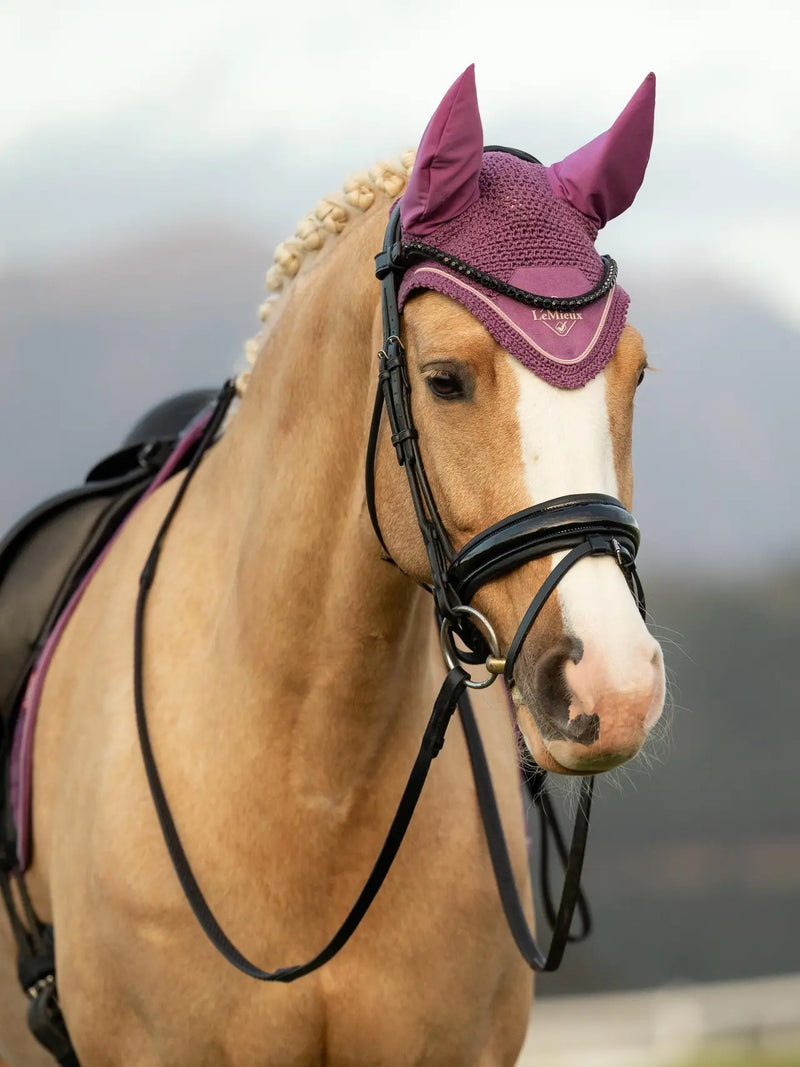 LeMieux Classic Fly Hood - Mallow - Vision Saddlery