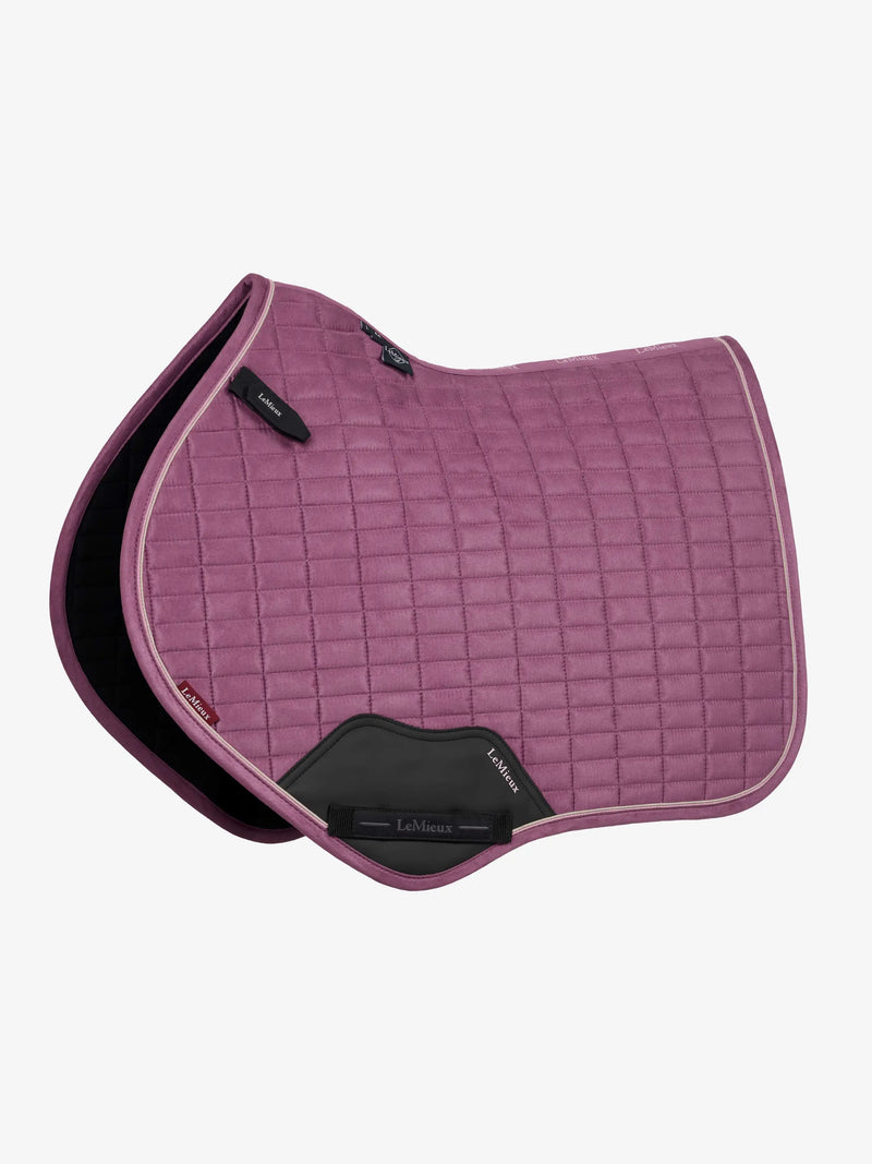 LeMieux Suede Close Contact Saddle Pad - Mallow - Vision Saddlery