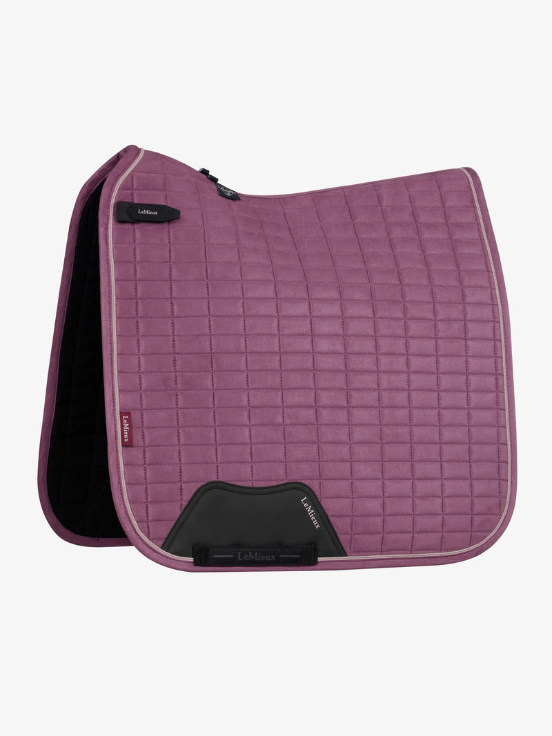 CLEARANCE LeMieux Suede Dressage Saddle Pad Mallow Large