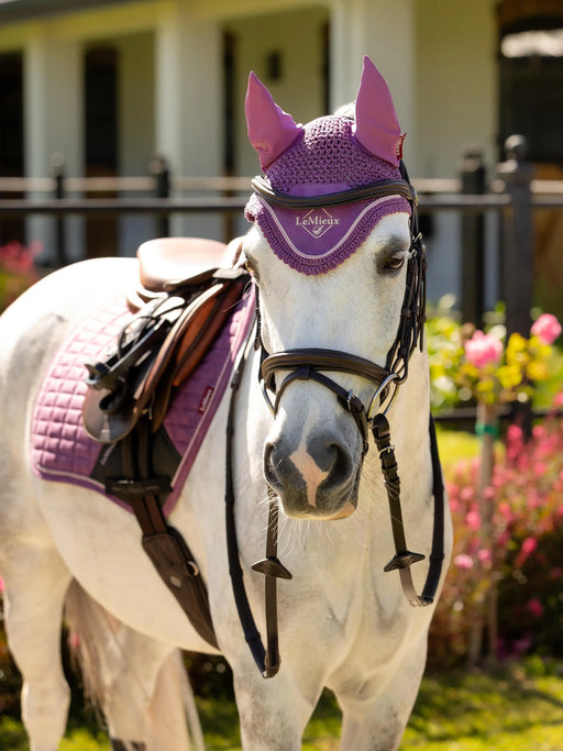 LeMieux Classic Mini Fly Hood - Mallow - Vision Saddlery