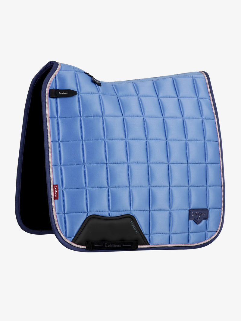 LeMieux Loire Classic Dressage Square Saddle Pad - Powder Blue - Vision Saddlery