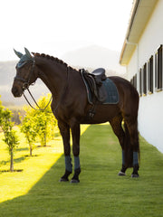 LeMieux Loire Classic Dressage Square Saddle Pad - Jungle - Vision Saddlery