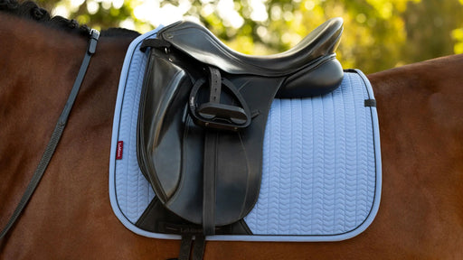 Lemieux Essence Dressage Square Large - Powder Blue - Vision Saddlery