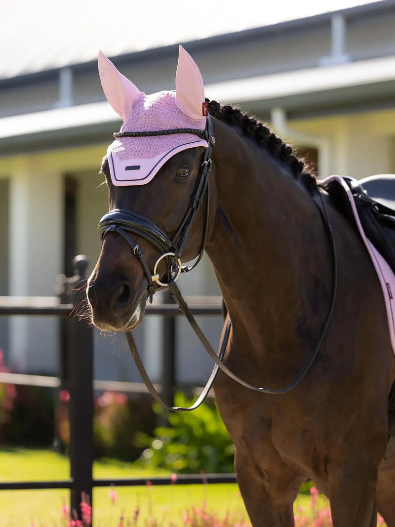 LeMieux Essence Fly Hood- Fondant - Vision Saddlery